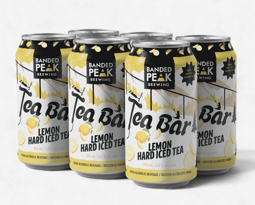BANDED PEAK BAR ICED TEA, Size: 6 Cans