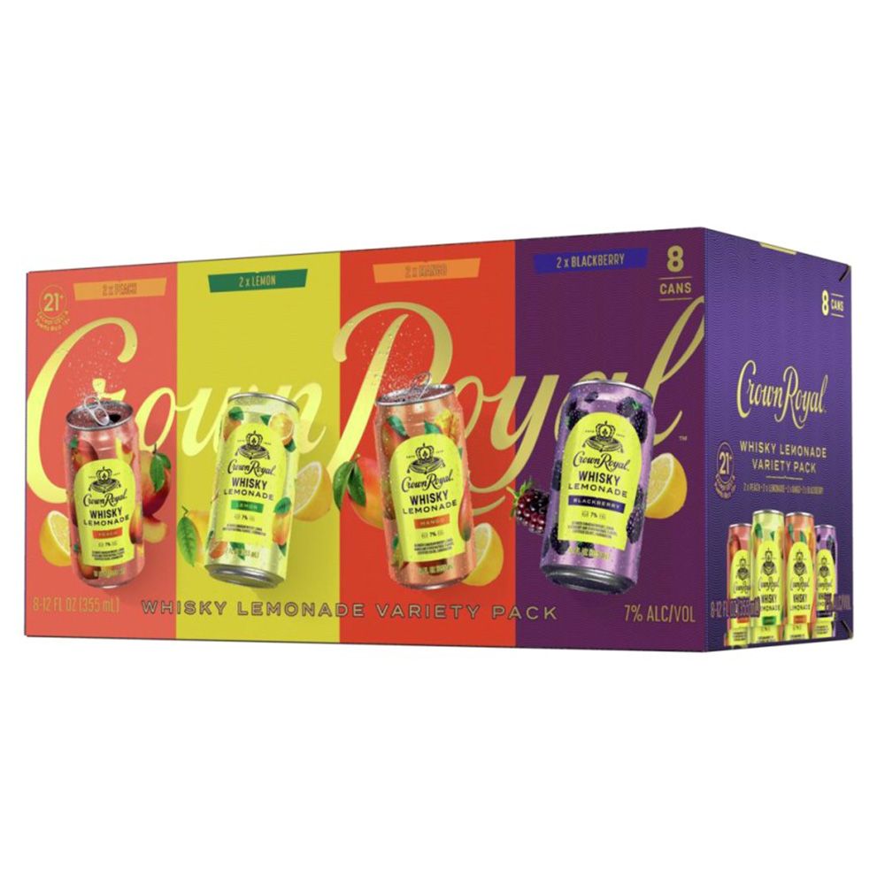 CROWN ROYAL WHISKY LEMONADE VARIETY