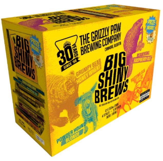 GRIZZLY PAW BIG SHINY BREWS