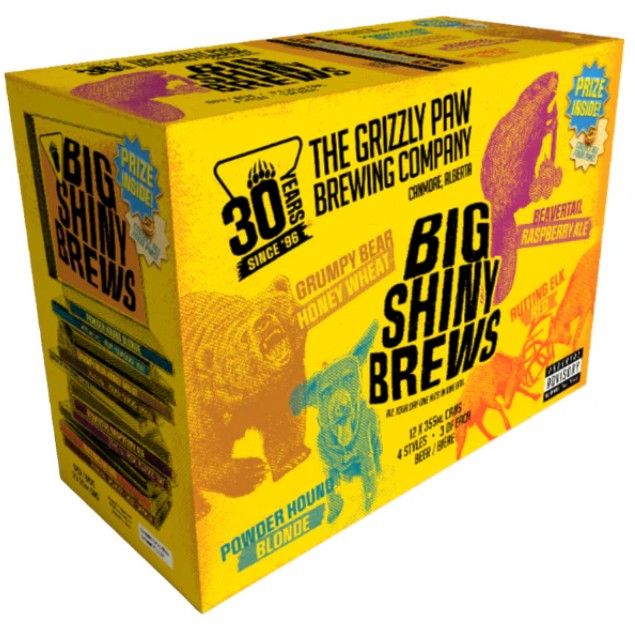 GRIZZLY PAW BIG SHINY BREWS