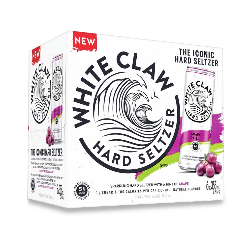 WHITE CLAW GRAPE