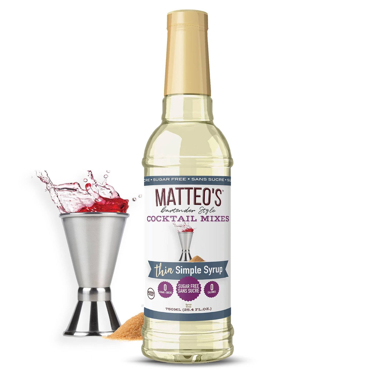 Matteo's- Simple Syrup, Size: 1 Bottle