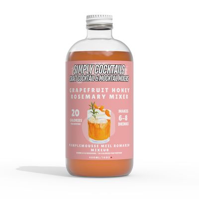 Grapefruit Rosemary - Cocktail and Mocktail Mixer