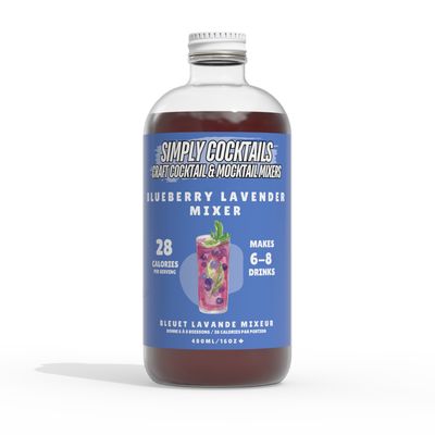 Blueberry Lavender - Cocktail and Mocktail Mixer