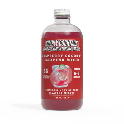 Raspberry Coconut Jalapeño - Margarita Cocktail Mixer