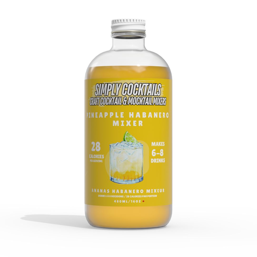 Pineapple Habanero - Margarita Cocktail and Mocktail Mixer