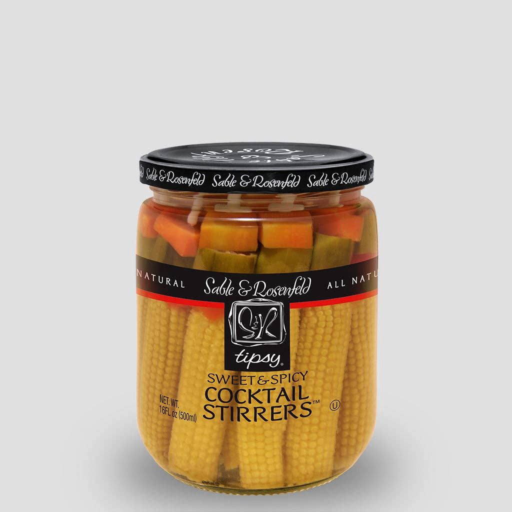 Tipsy Cocktail Stirrers (Corn) - Sweet &amp; Spicy