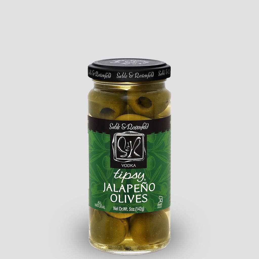 Vodka Jalapeño Tipsy Olives