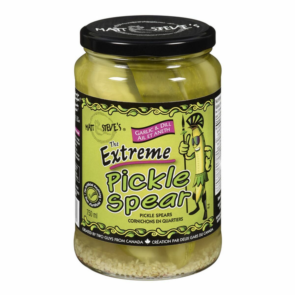 MATT &amp; STEVE'S PICKLE SPEAR GARLIC &amp; DILL