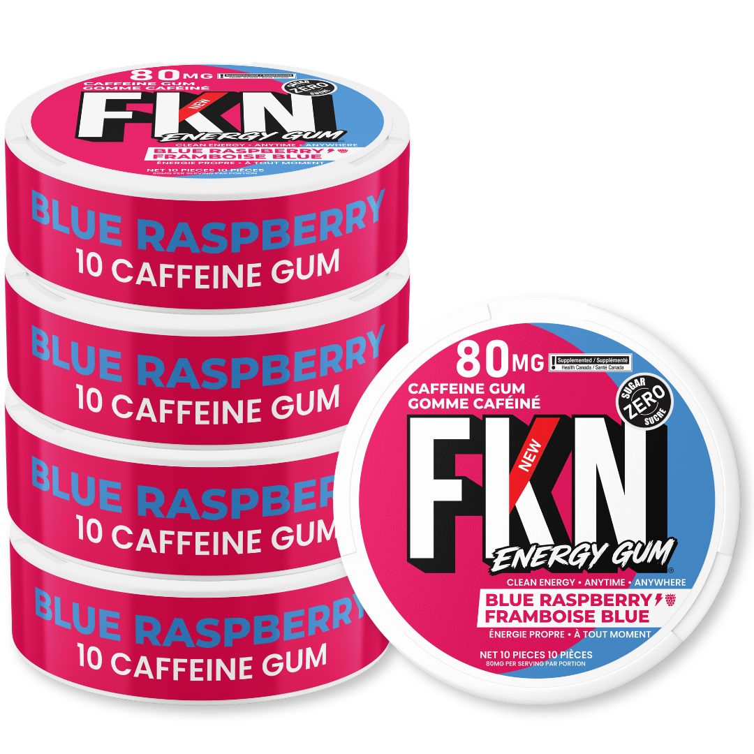 FKN Caffeine Gum (Blue Raspberry)