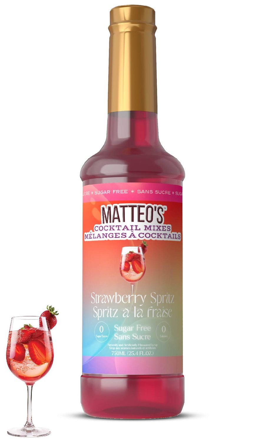 Matteo's Strawberry Spritz, Size: 1 Bottle