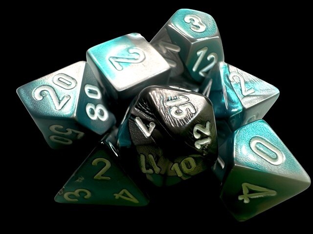 7-Set Cube Mini Gemini Steel Teal with White