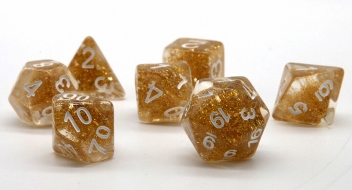 King Midas RPG Dice Set