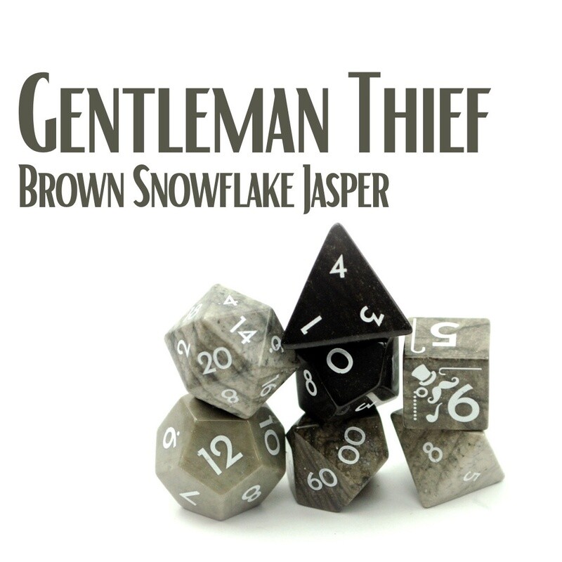 Gentleman Thief - Brown Snowflake Jasper