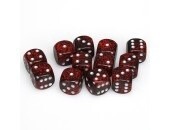 d6 Cube 16mm Speckled Silver Volcano (12)