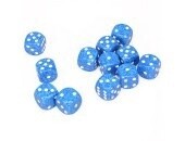 d6 Cube 16mm Speckled Water (12)