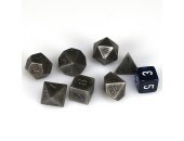 7-Set Clamshell Metal Dark Metal with Black