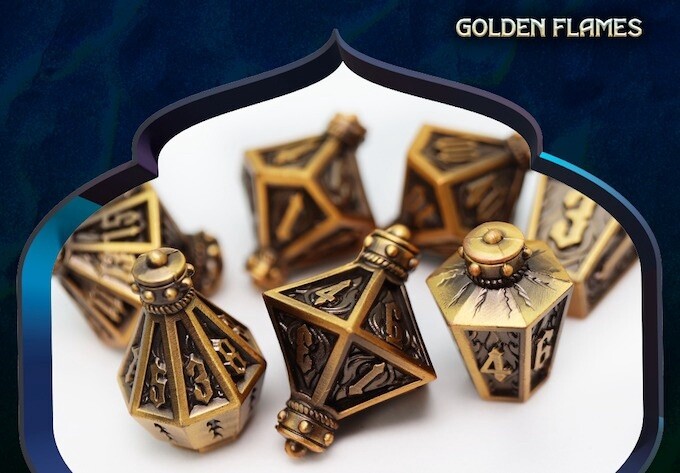 Moonlit Lanterns - RPG Set Golden Flames