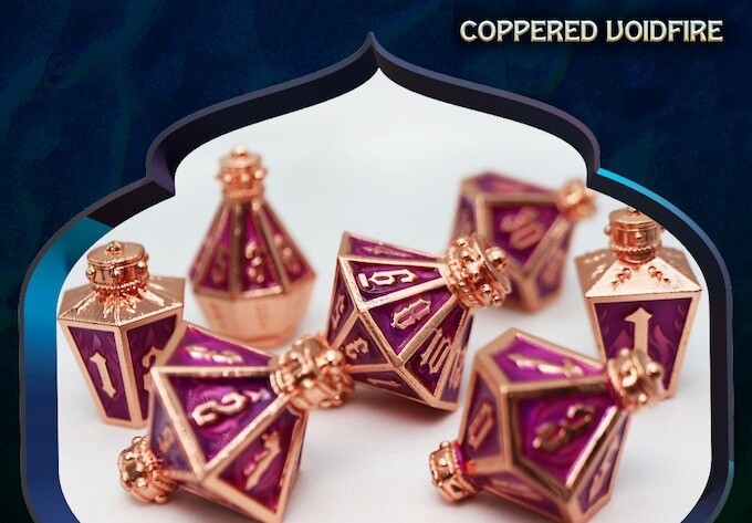 Moonlit Lanterns - RPG Set Coppered Voidfire