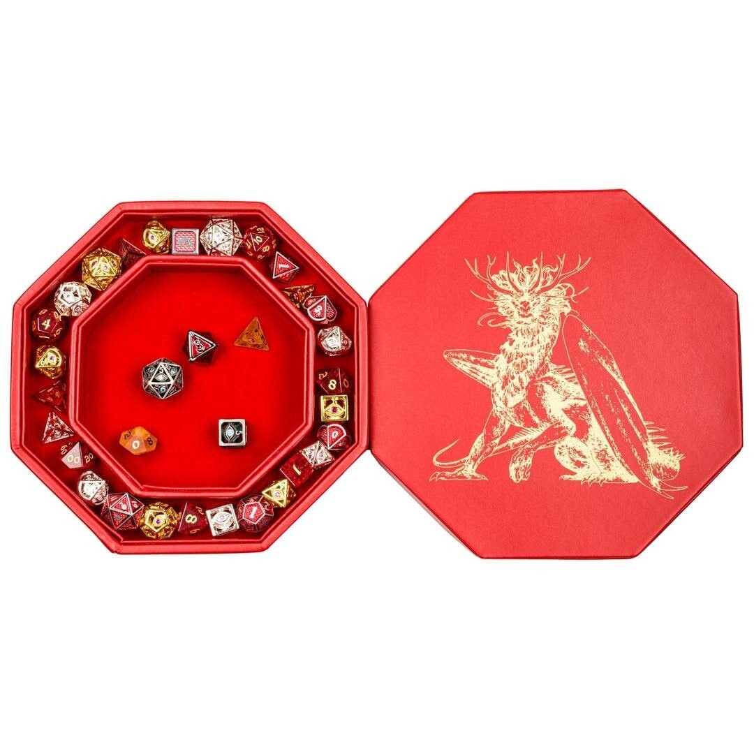 Hero&#39;s Hoard Dice Tray &amp; Keeper - Royal Dragon