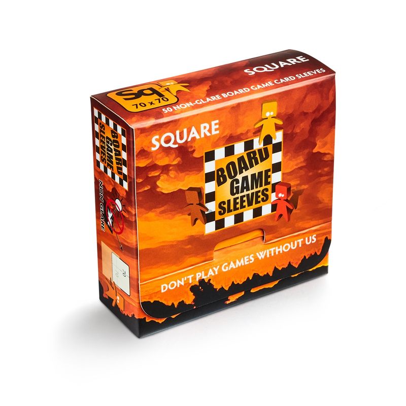 Deck Protector: Board Game Sleeve: Square Non-Glare (50)