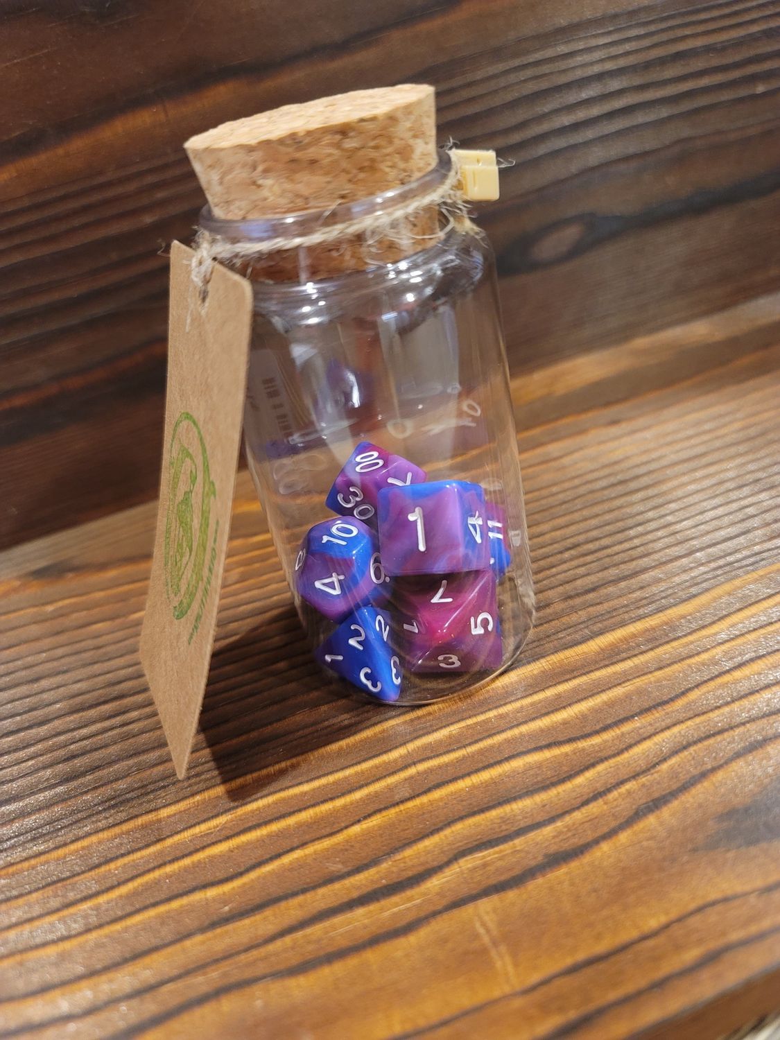 Pride: Bi-Sexual - Acrylic Swirl Dice