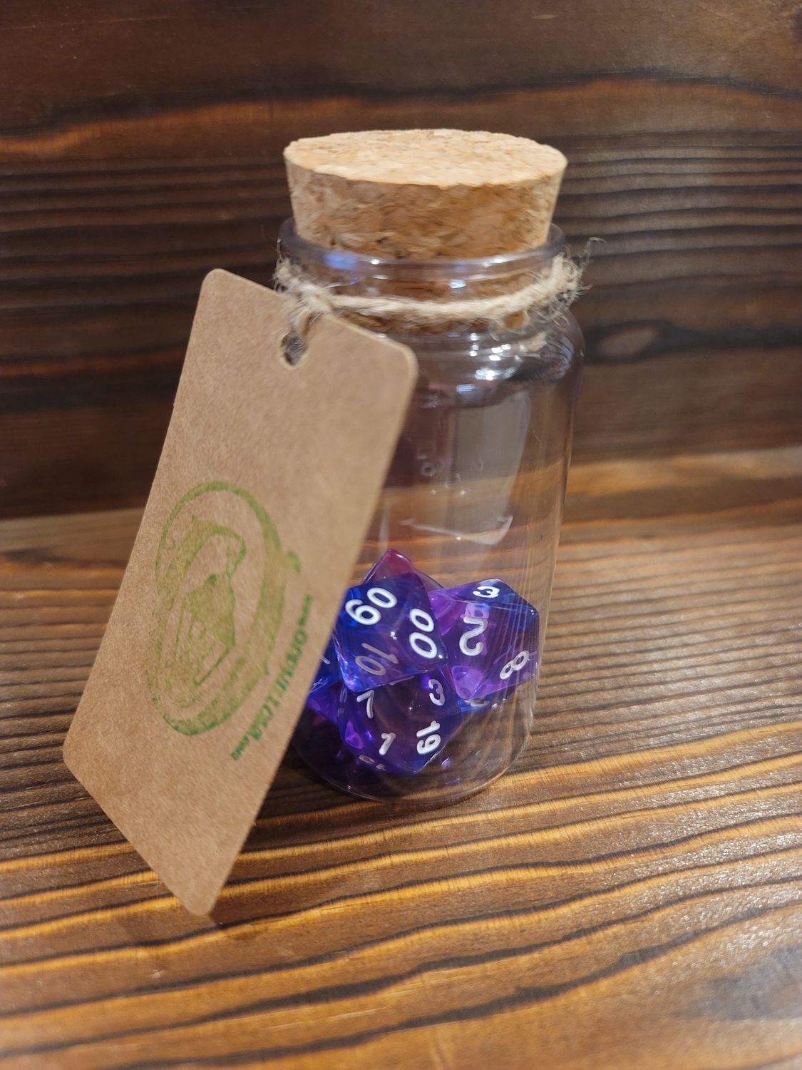 Cosmic River 7 Polyhedral Dice Set