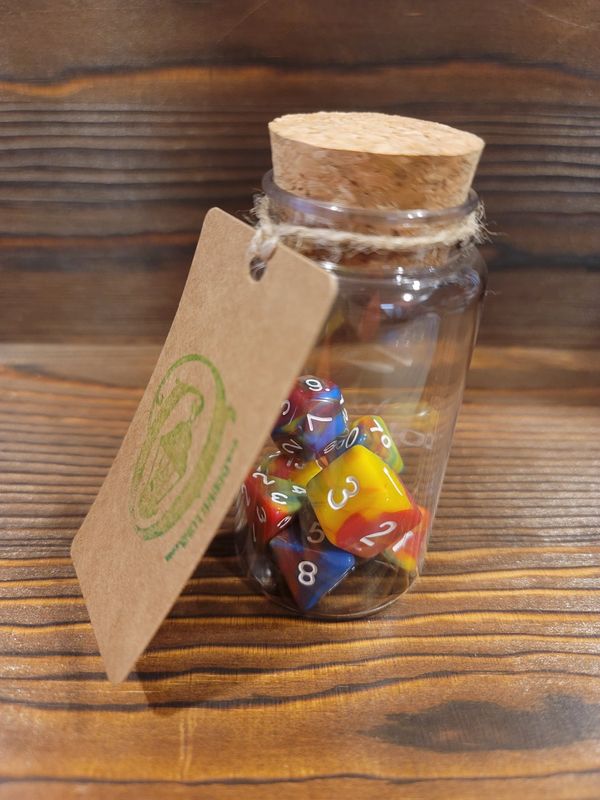Pride: Gay - Acrylic Swirl Dice
