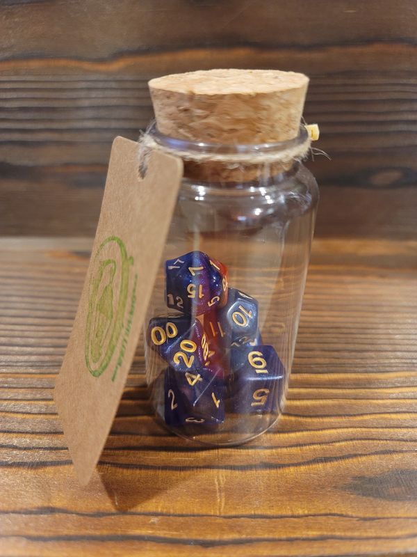 Mixed Berry 7 Polyhedral Dice Set