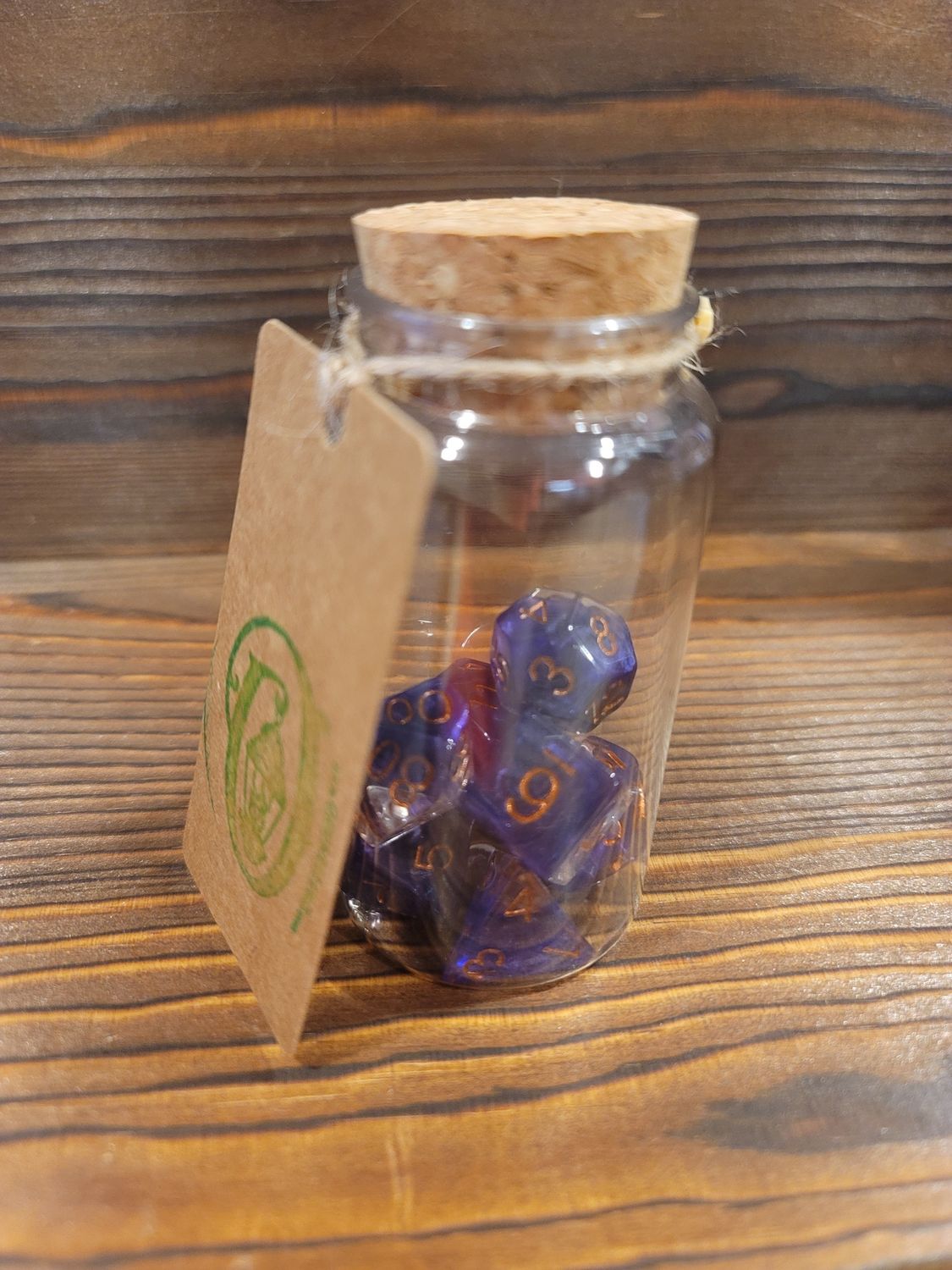 Magic Man 7-Set Resin RPG Dice