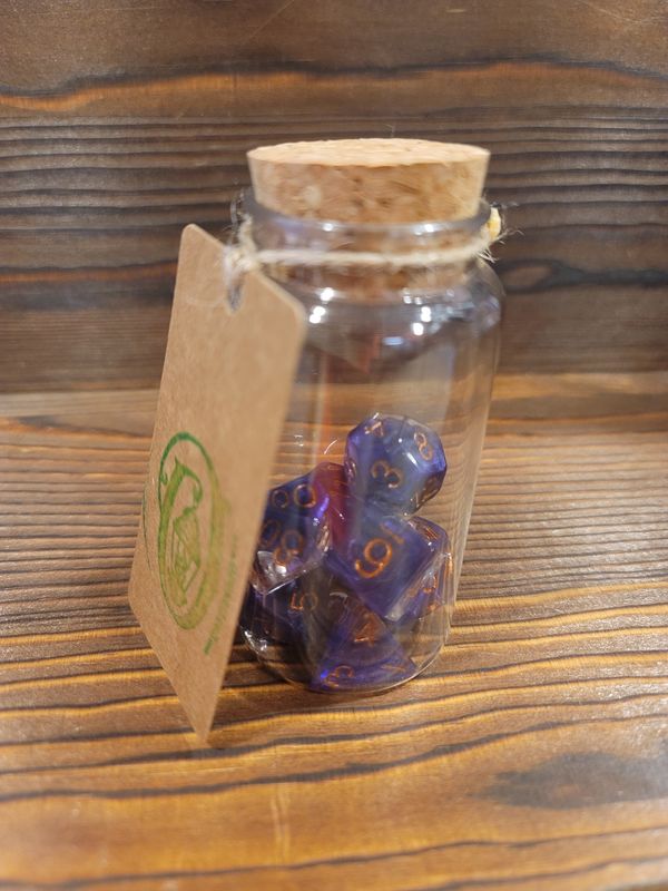 Magic Man 7-Set Resin RPG Dice