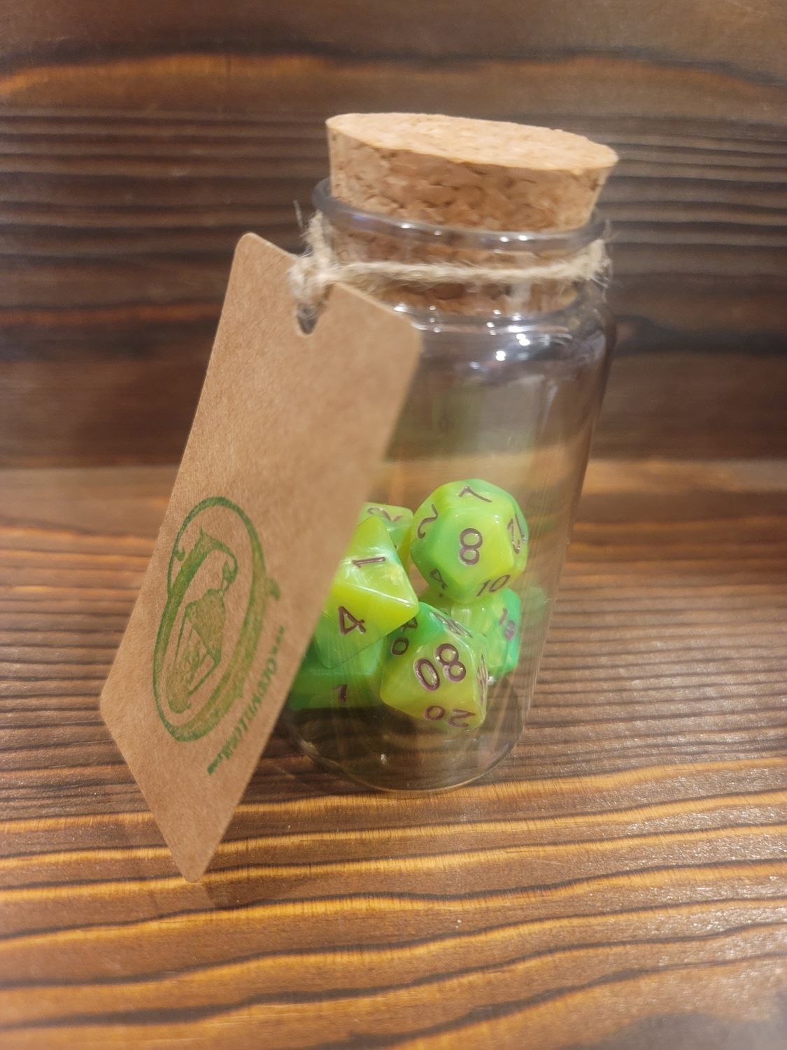 Dungeon Slime 7-Set Acrylic RPG Dice