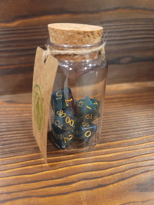 Neptune's Song 7-Set Resin RPG Dice