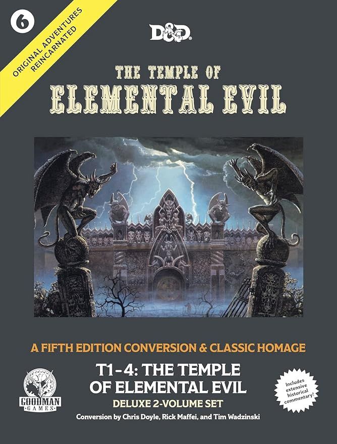 D&D 5E: Original Adventures Reincarnated #6: The Temple of Elemental Evil