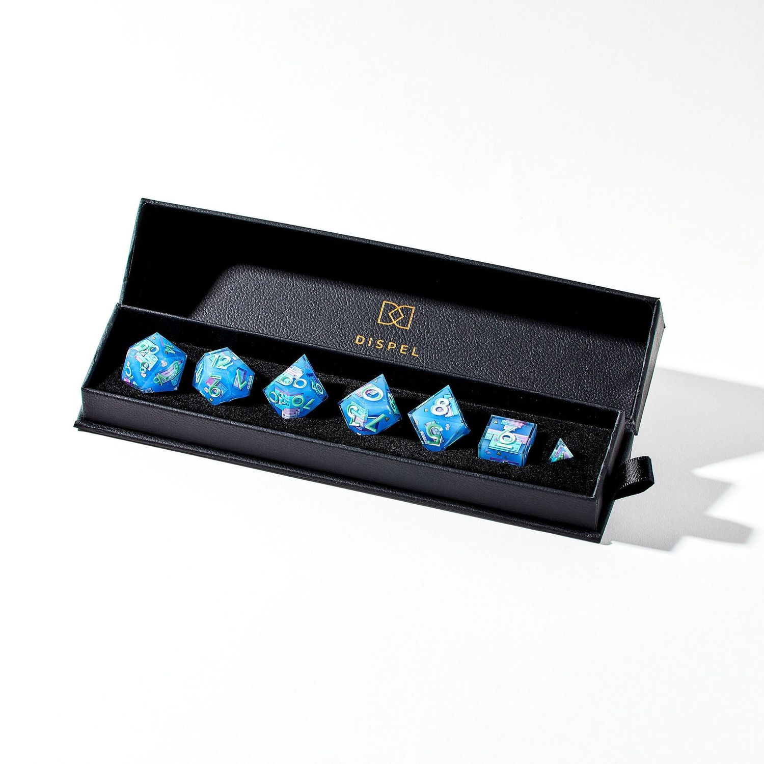 404 Error 7 Piece Polyhedral Dice Set