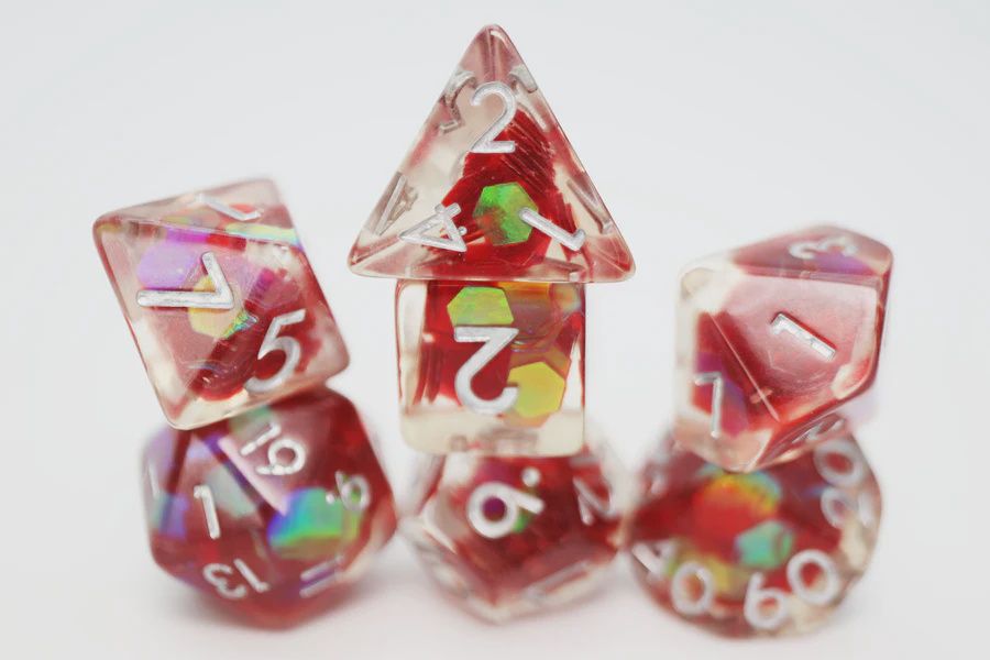Rusalka Radiance RPG Dice Set