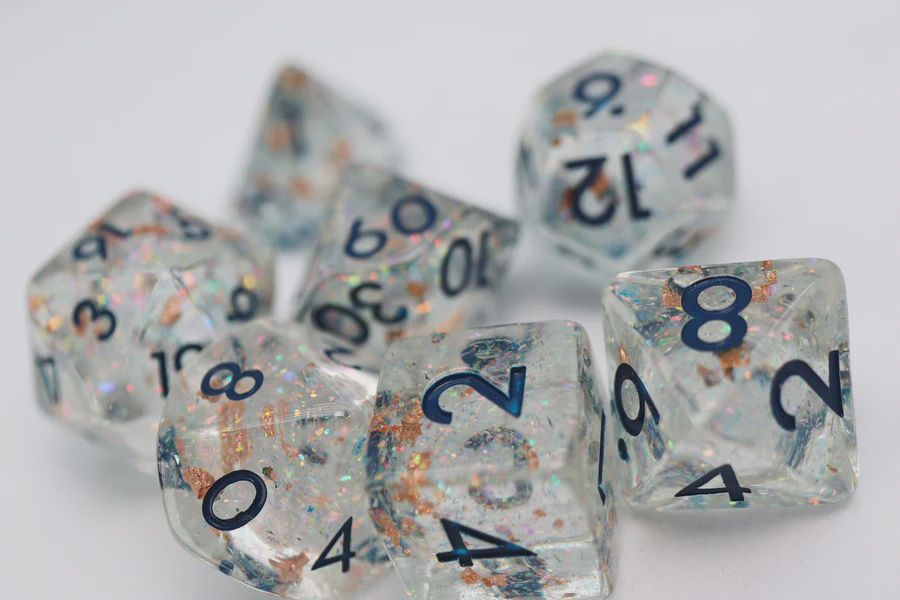Frozen in Time RPG Dice Set