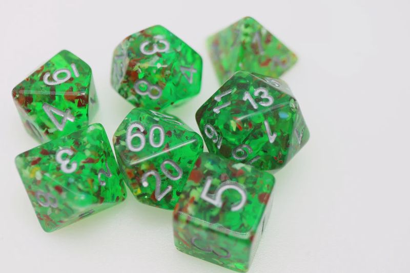 Mossy Mound RPG Dice Set