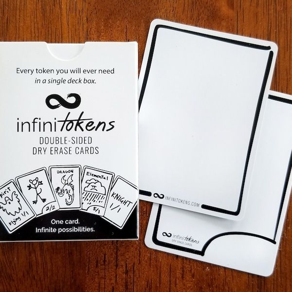 Dry Erase Cards/Tokens (25 pack)