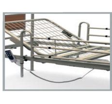 LETTO DEGENZA MANUALE CON SPONDE