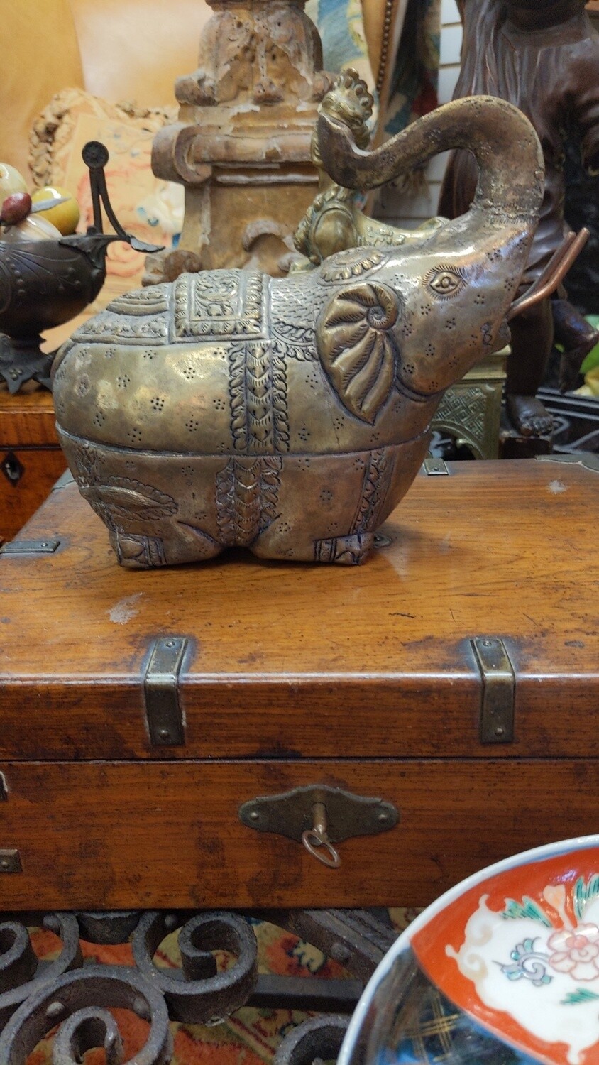 Indonesian Repousse Silver Box