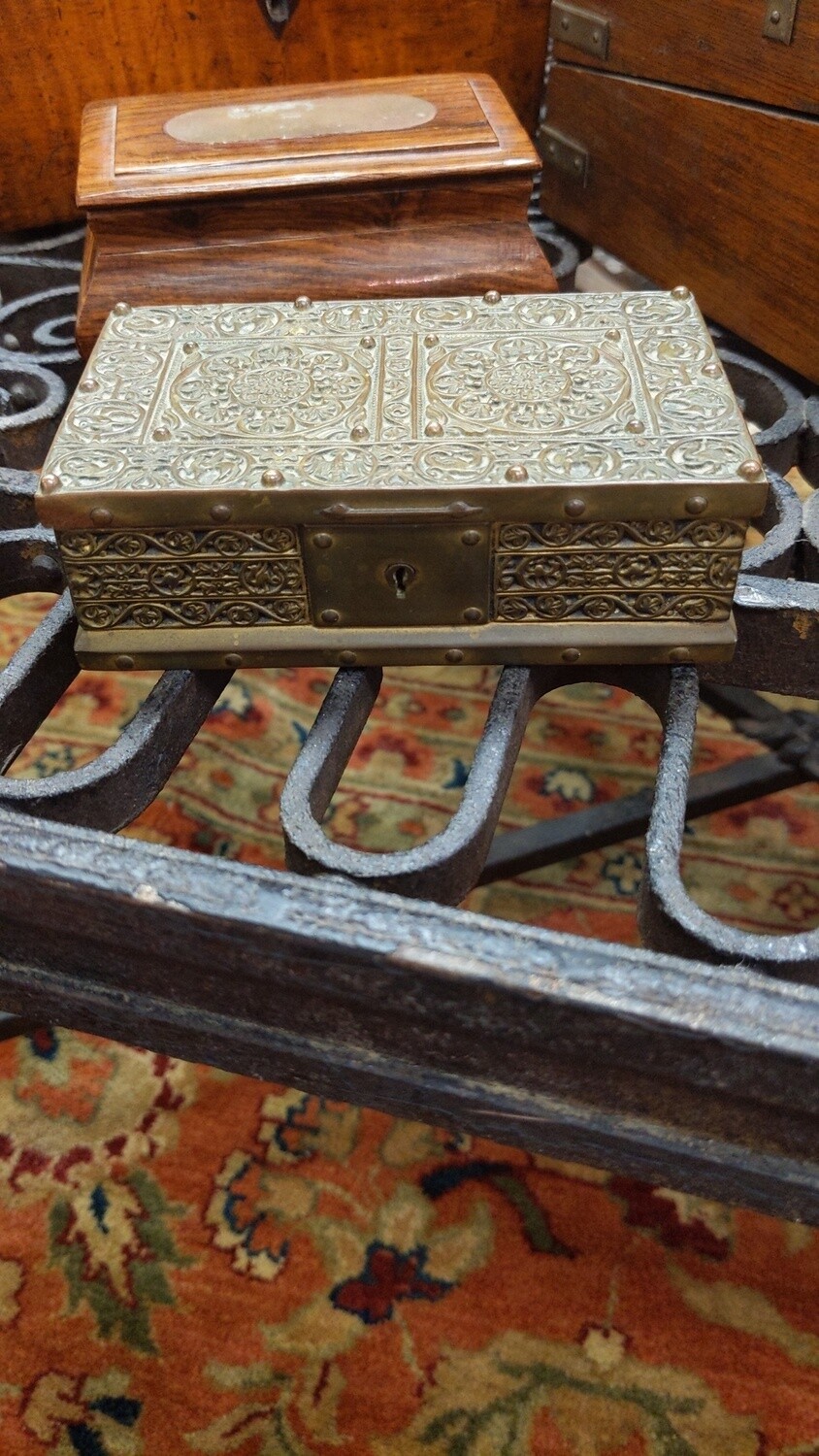 Repousse Cigarette Box