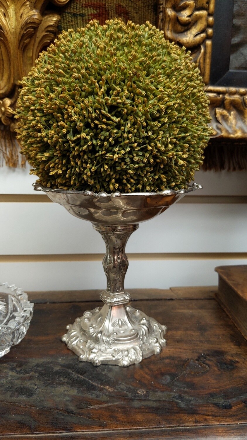 Pair of Silver Plated Compotes