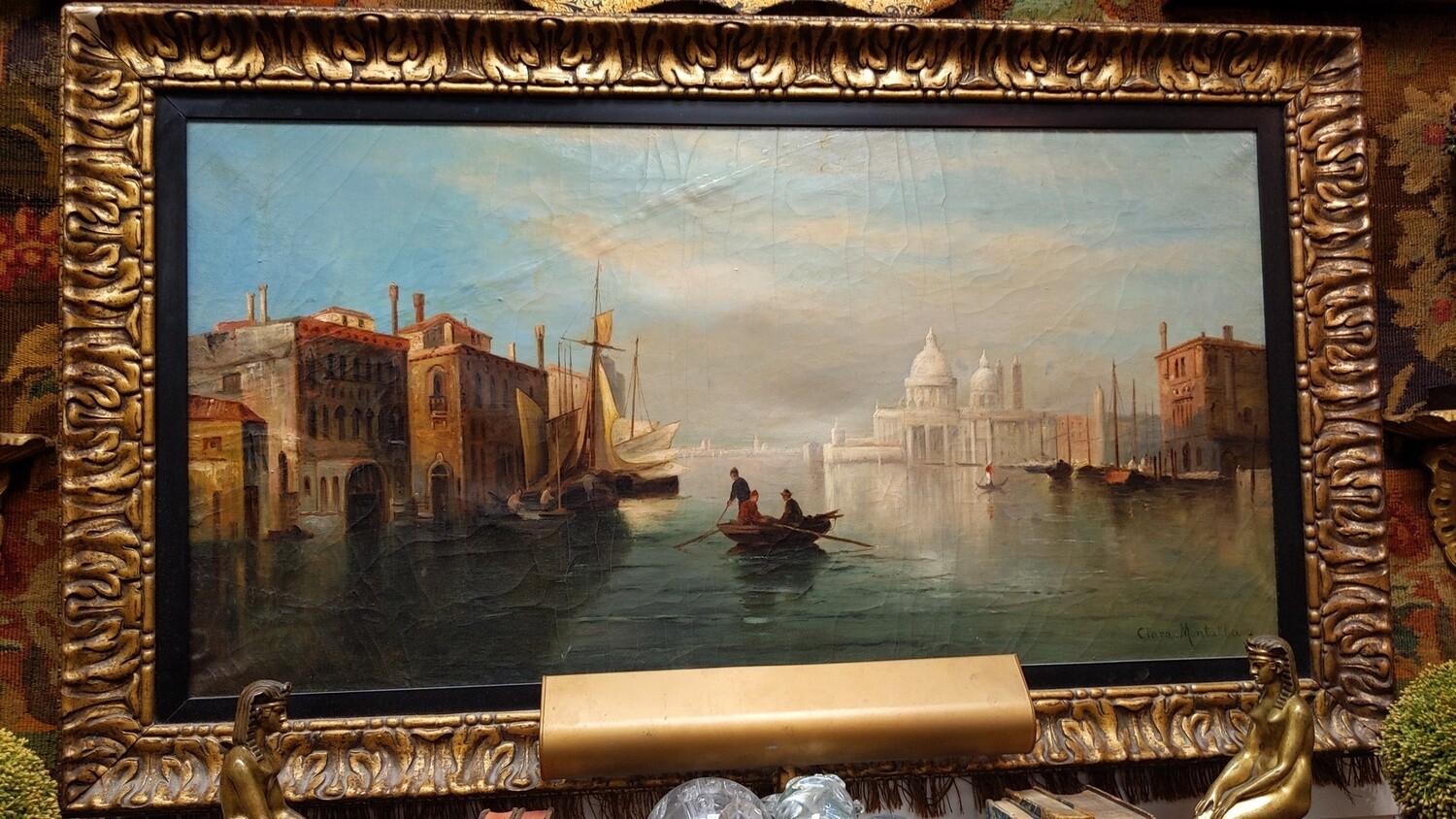 Venetian Canal Painting
