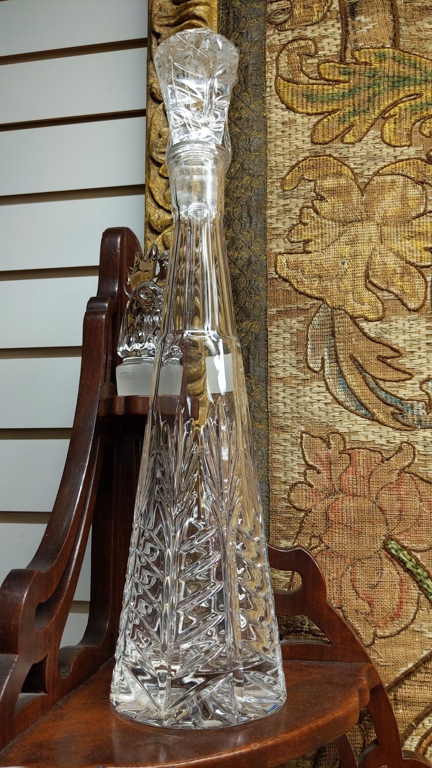 American Brilliant Cut Glass Decanter