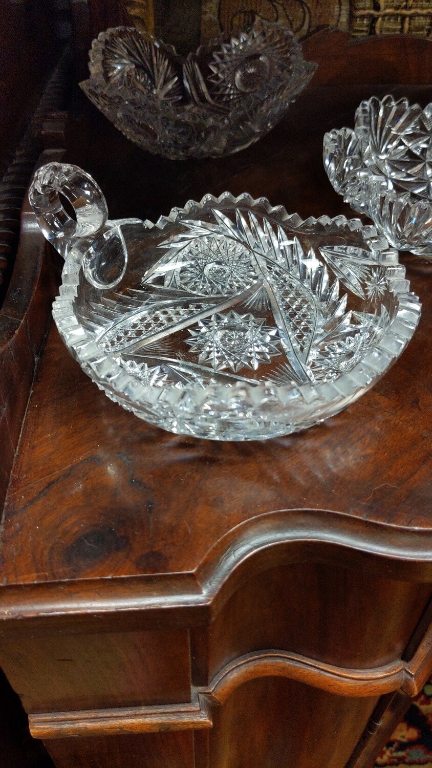 American Brilliant Cut Glass Nutter