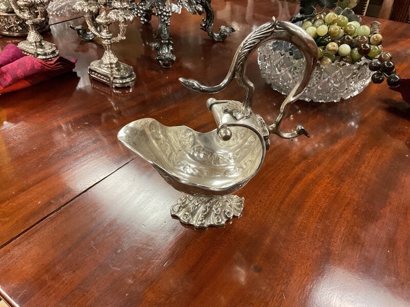 Silver Plated Sugar Cube Bowl
