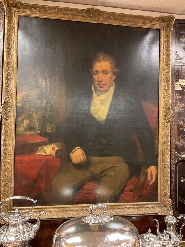 Large Portrait of an English Gentleman