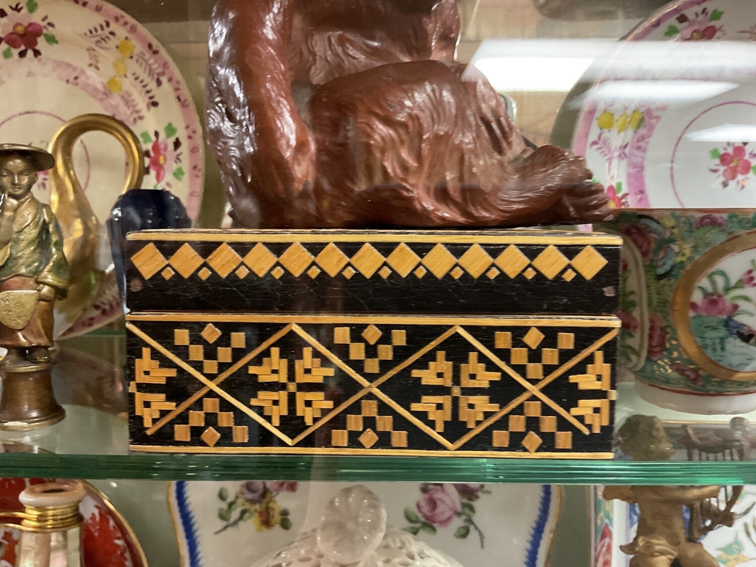 Russian Woven Straw Box