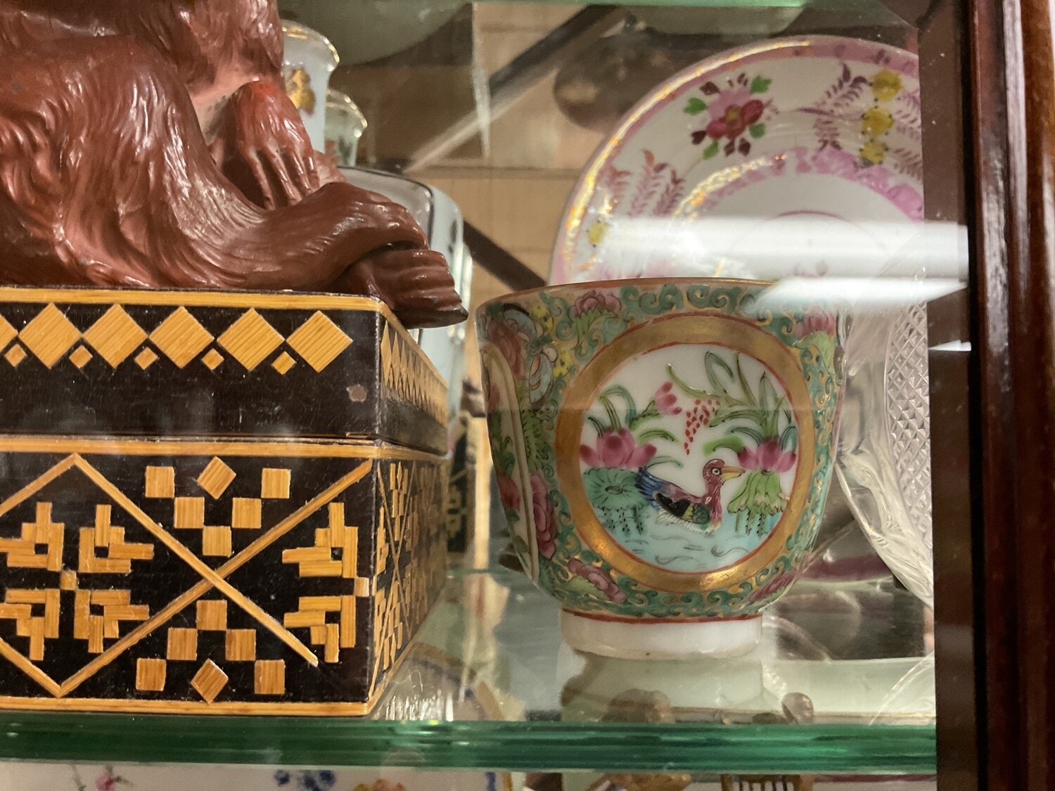 Chinese Rose Famille Cup